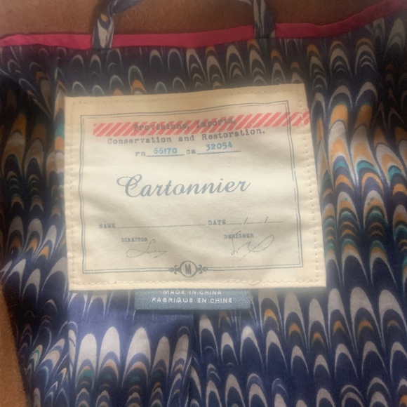 Anthropologie Cartonnier wool cocoon coat - Picture 8 of 8